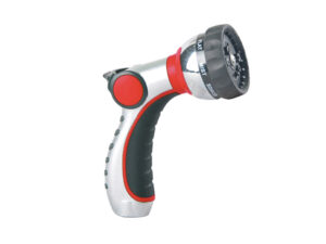 8 Pattern Thumb Control 3-way adjustable hose nozzle